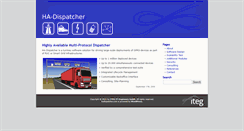 Desktop Screenshot of hadispatcher.com